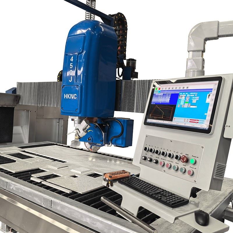 5 Axis CNC Stone Bridge Sawjet factory